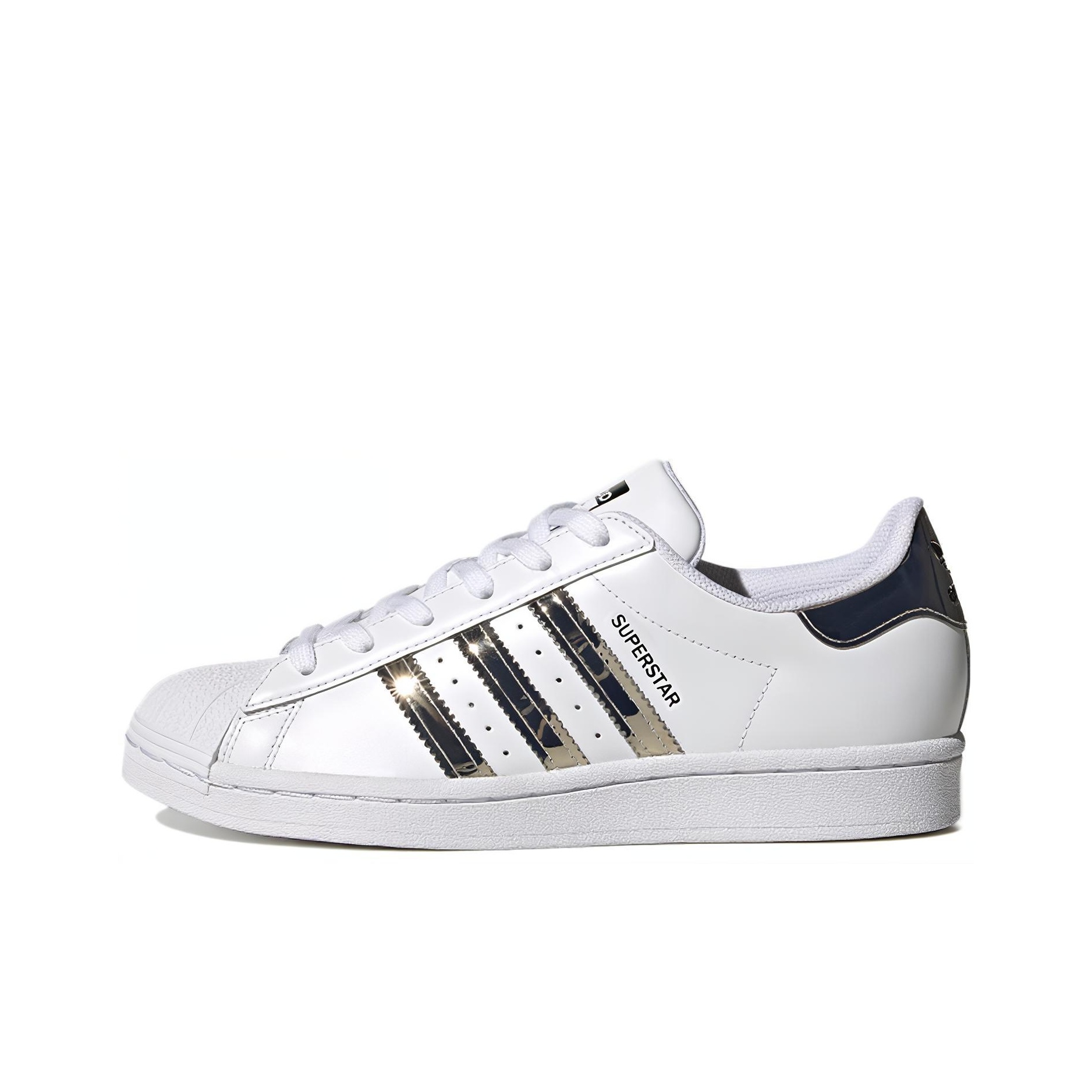 Adidas Shoes Superstar - Adidas Originals SUPERSTAR Classic รองเท้าสเก็ตบอร์ดหุ้มข้อต่ำ ทนต่อการสึกหรอ