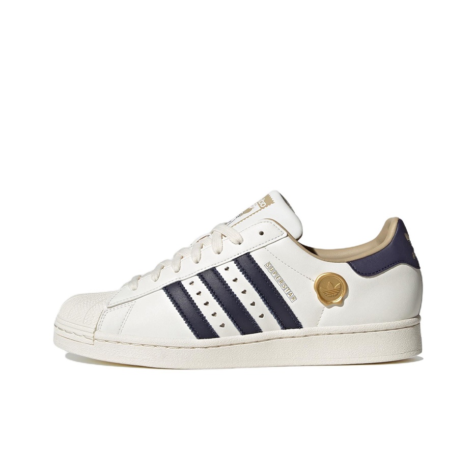 Adidas Shoes Superstar - Adidas Originals SUPERSTAR 2023 รองเท้าสเก็ตบอร์ดทรงเตี้ย ใส่สบายและทันสมัย