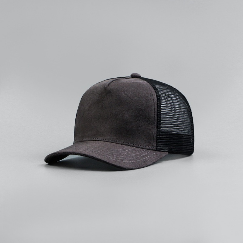 ป้ายหนังโลโก้ที่กําหนดเองห้าแผ - Trucker Cap Mesh บทวิจารณ์และราคา