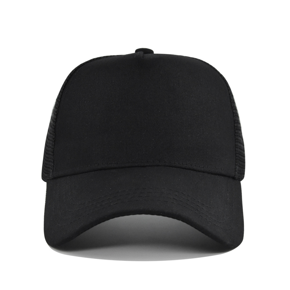 หมวกแก๊ปทรง Trucker 5 แผง สีพื - Trucker Cap Mesh บทวิจารณ์และราคา