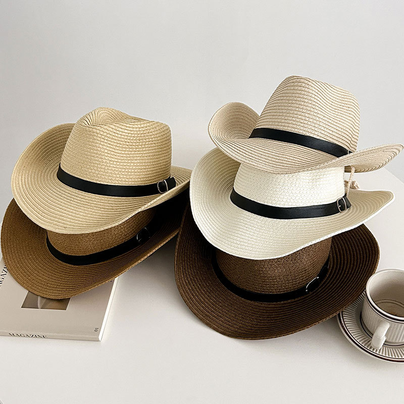 ขายร้อนฤดูใบไม้ผลิ Western คาว - Cowboy Hat Straw บทวิจารณ์และราคา