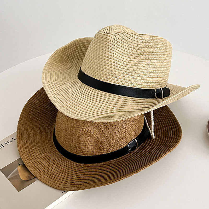 ขายร้อนฤดูใบไม้ผลิ Western คาว - Cowboy Hat Straw บทวิจารณ์และราคา