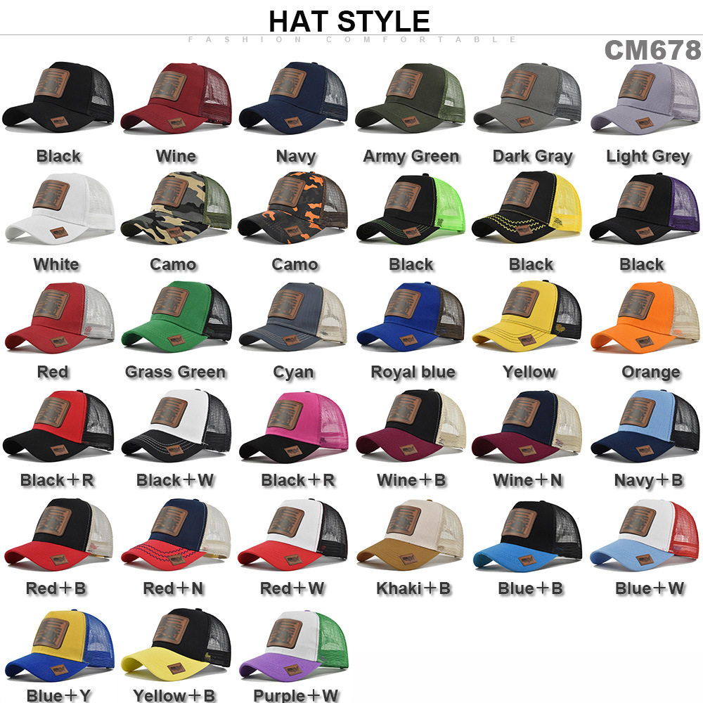 หมวกเบสบอลแฟชั่นใหม่สำหรับทุกเ - Trucker Cap Mesh บทวิจารณ์และราคา