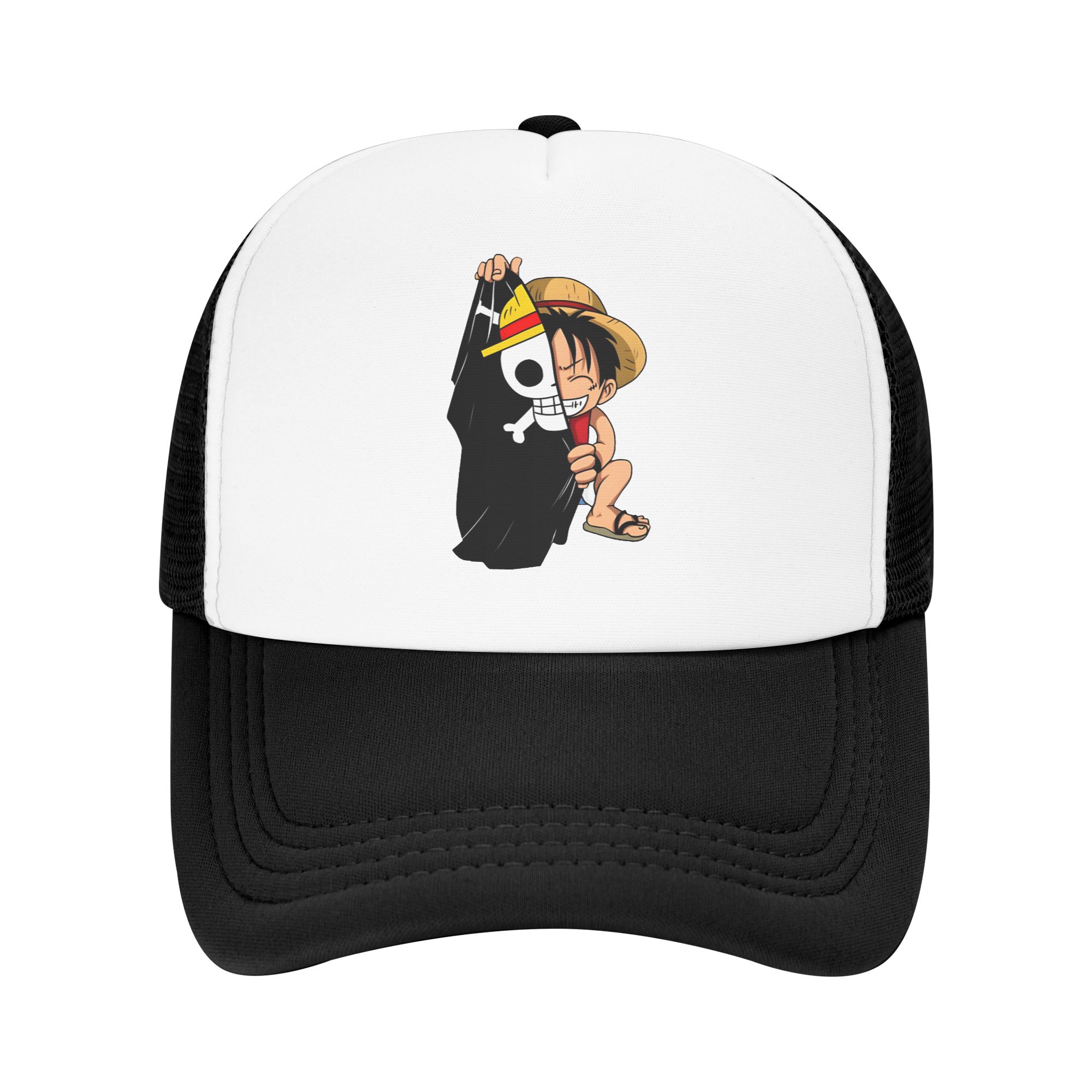 หมวกแก๊ปตาข่ายโฟมลายลูฟี่จากวั - Trucker Cap Mesh บทวิจารณ์และราคา